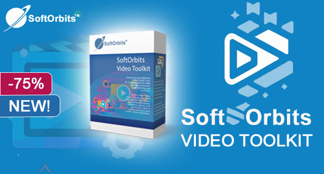 SoftOrbits Video Toolkit ஸ்கிரீன் மாற்றம்